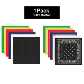 1 Piece COTTON Bandanas