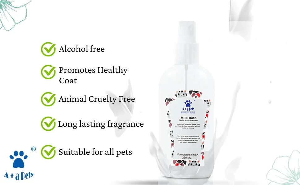 A A Pets' Milk Bath Dry Shampoo For Pets