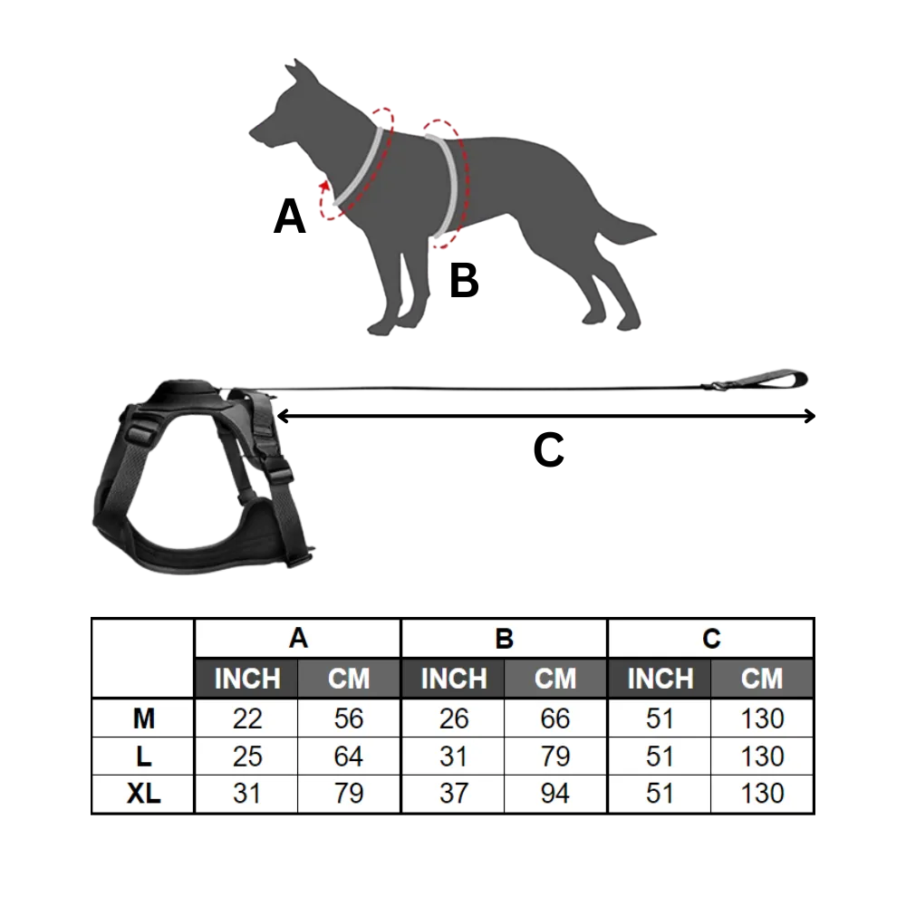 Adjustable Ergonomic Retractable Leash Set