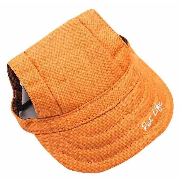Adjustable UV Protection Dog Hat Extras
