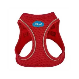 Air Mesh Vest Dog Harness — Red