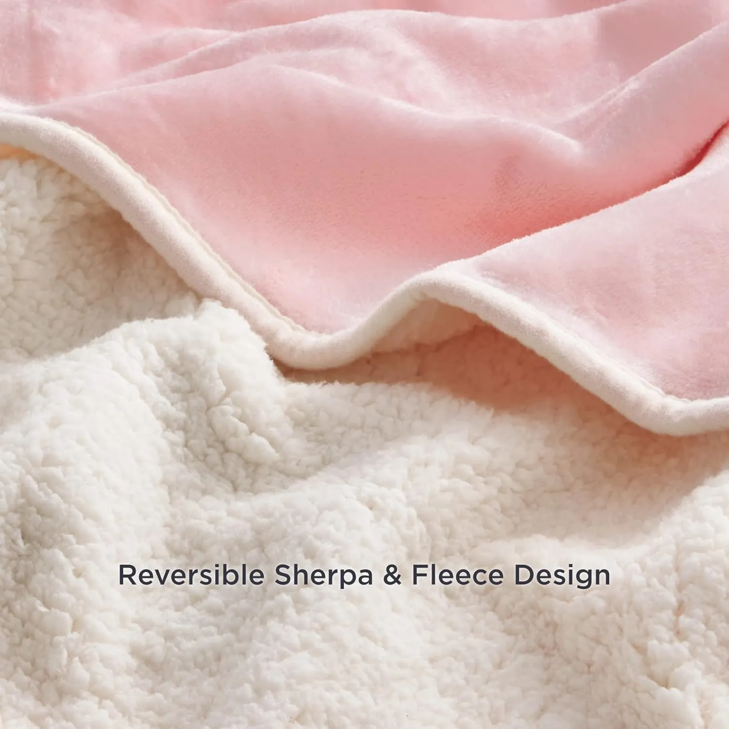 Bedsure Waterproof Dog Blankets for Small Dogs - Small Cat Blanket Washable for Couch Protection, Sherpa Fleece Puppy Blanket, Soft Plush Reversible Throw Furniture Protector, 25"X35", Pink