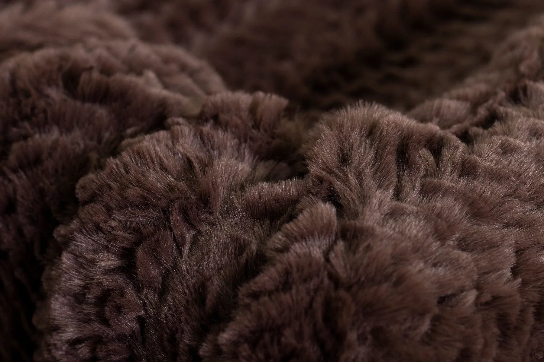 Brown Plume Pet Bed