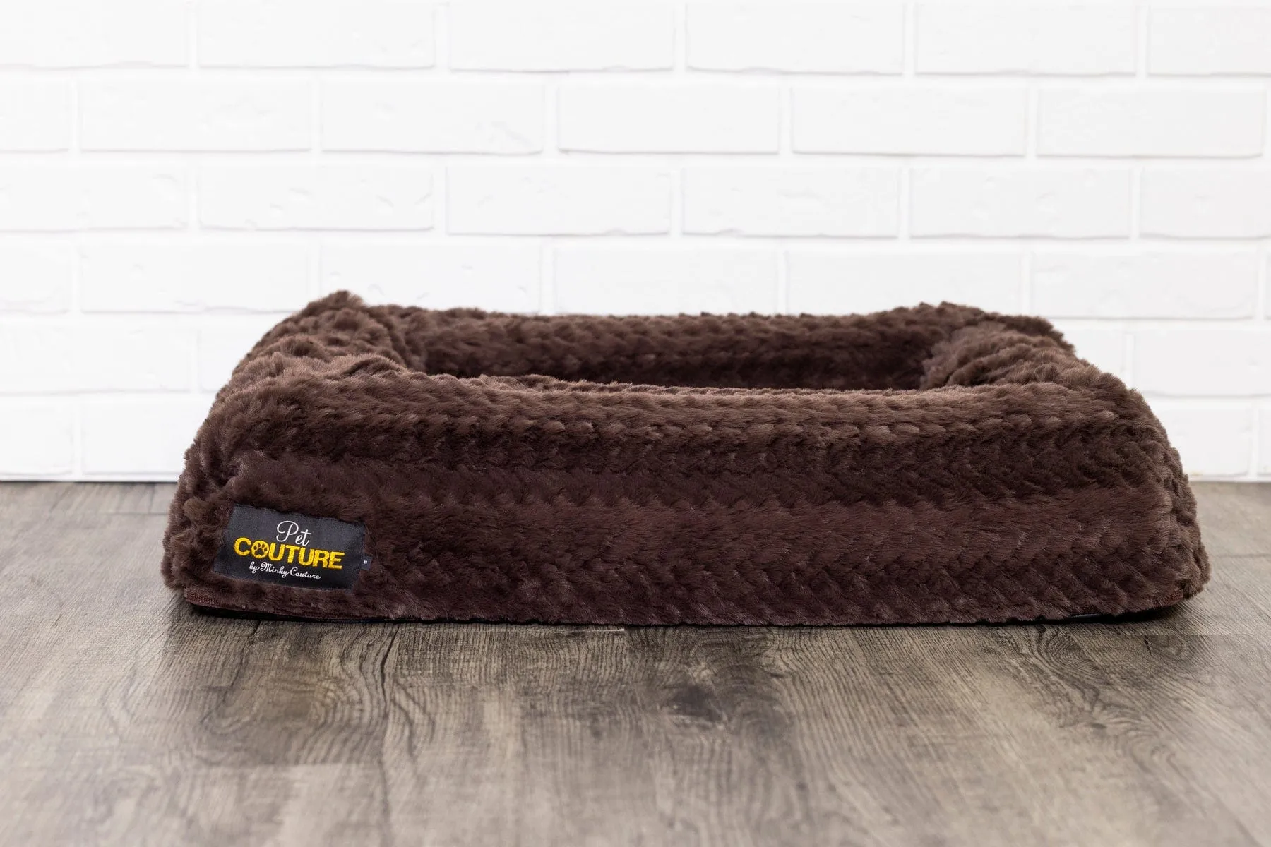 Brown Plume Pet Bed