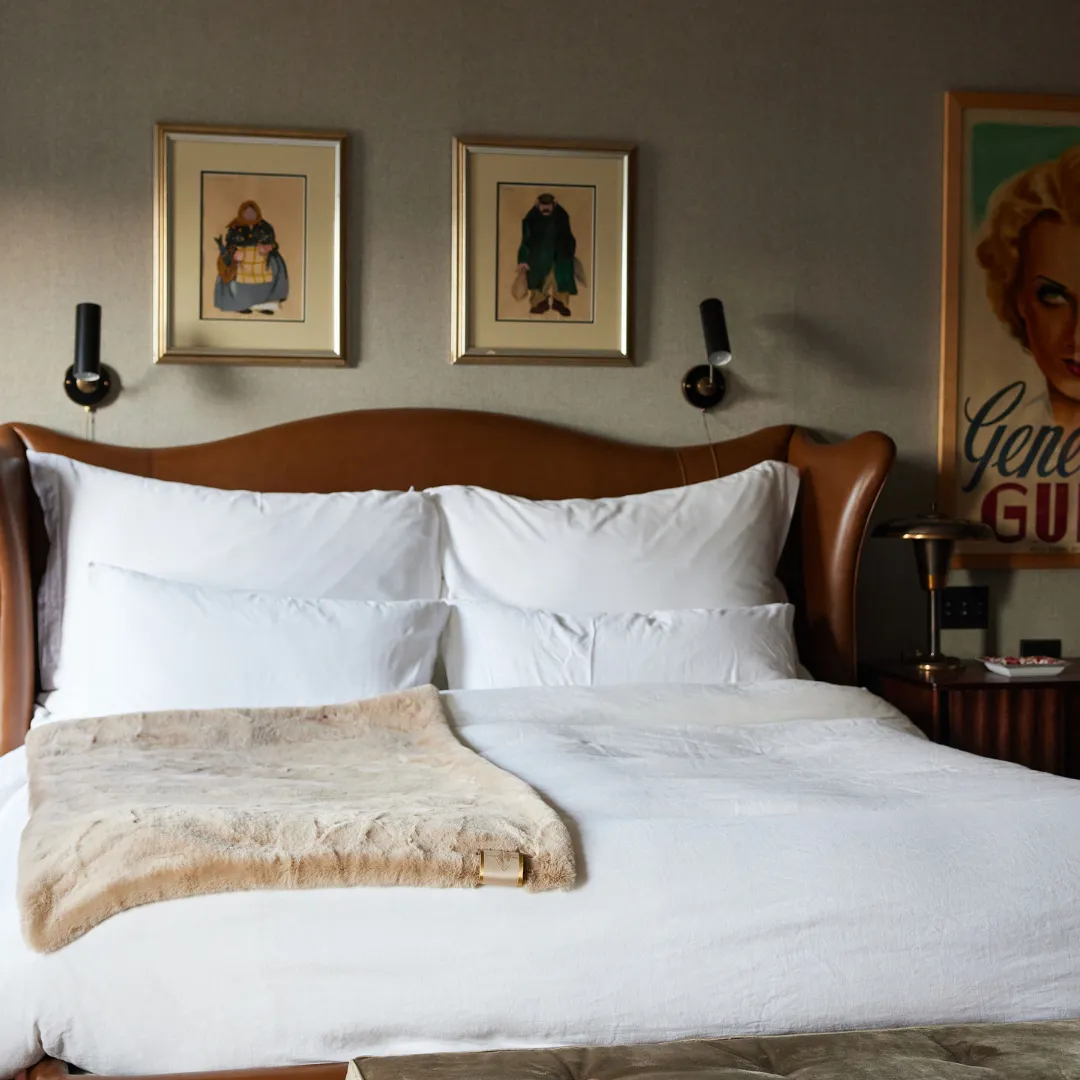 Camel TS Luxe Long Lap Blanket