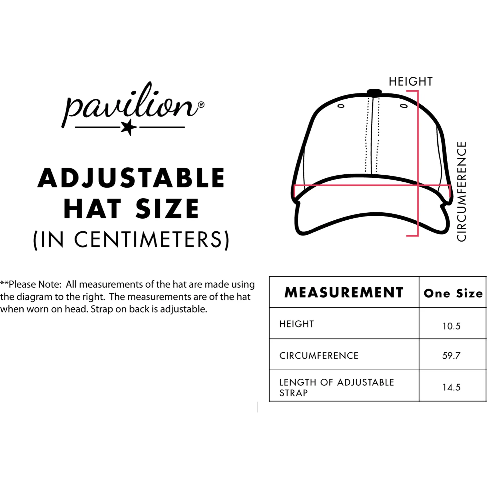 Canada White Adjustable Hat