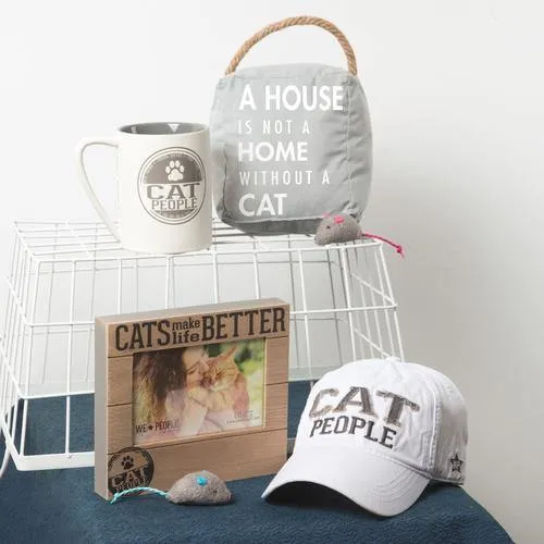 Cat People White Snapback Cat Hat