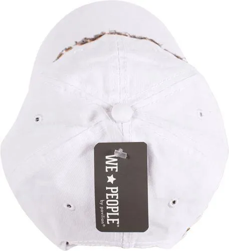 Cat People White Snapback Cat Hat