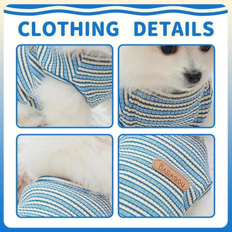 Cool in Style: Designer Cooling Vest for Small Dogs!