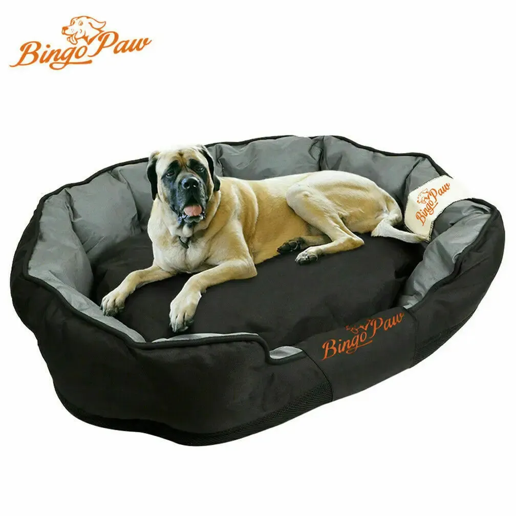 Dog Bed Waterproof XXL Extra Large Jumbo Orthopedic  Dog Bed Pet or Mat Kennel Washable Basket Pillow Comfy Bed that Dogs Love! (USA Stock)