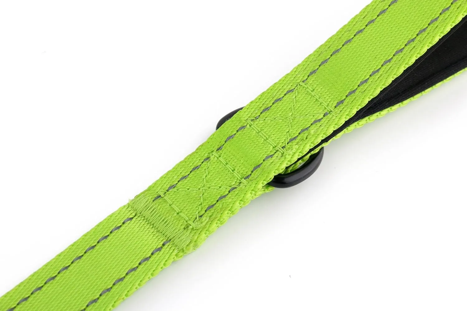 Dog Leash 6ft Long,Traffic Padded Two Handle,Heavy Duty,Reflective Double Handles Lead for Control Safety Training,Leashes for Large Dogs or Medium Dogs,Dual Handles Leads(Green)