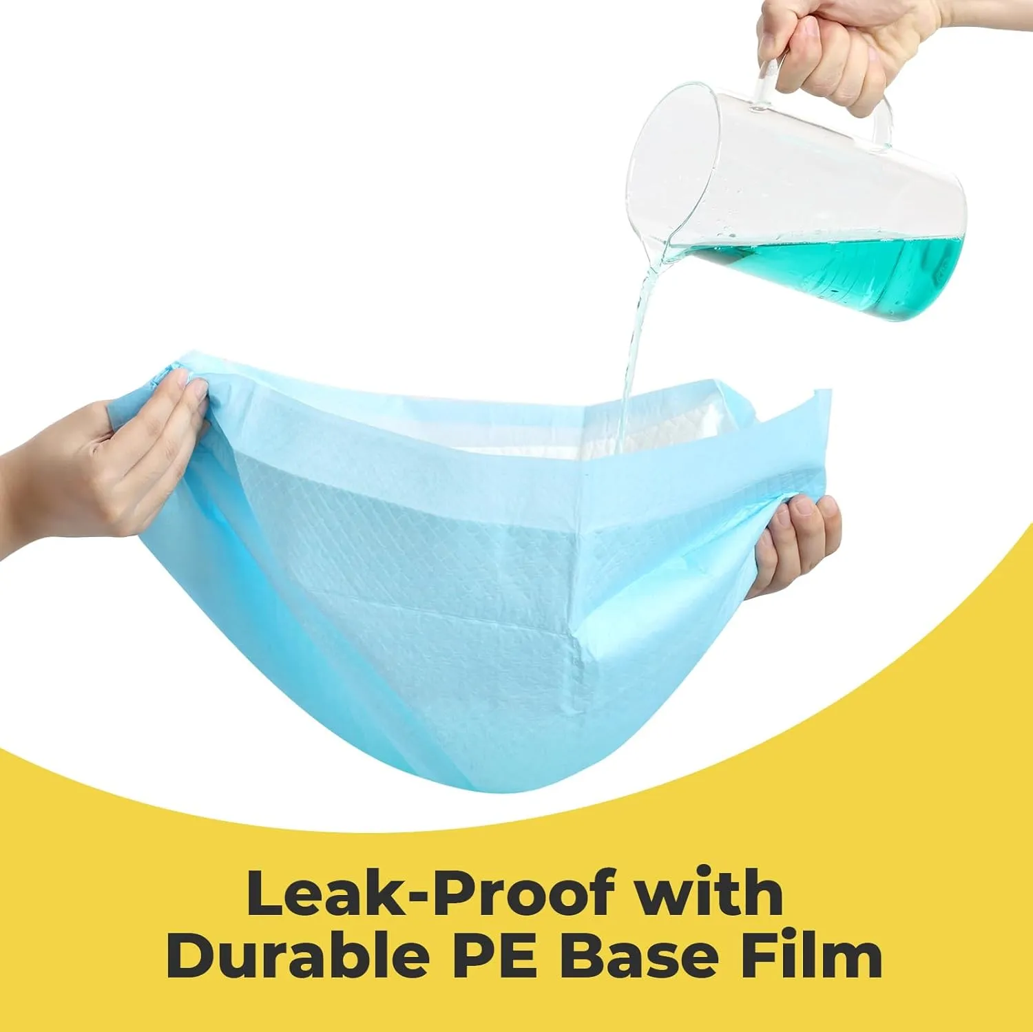 Dog Pee Pads: Super Absorbent & Leak-Proof Puppy Pads - Thicken Disposable Dog Training Pads Potty Pads for Dogs - Extra Large Pee Pads for Doggie Cats Rabbits Quick Dry 28''x34'' Pack of 100