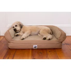 EZ Wash Fleece Pet Bed with Headrest