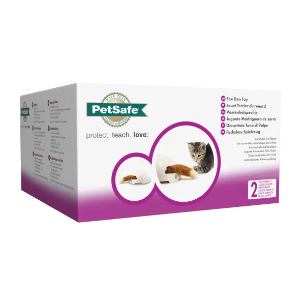 FroliCat® Fox Den Toy Automatic Cat Teaser