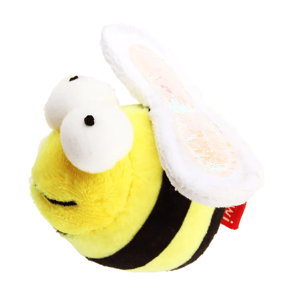 GiGwi Melody Chaser with Motion Activated Sound Chip Bee Toy for Cats