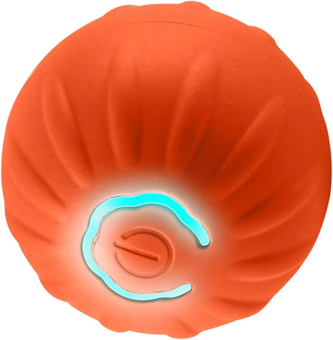 Interactive Dog Toys Dog Ball Tough Motion Activated Automatic Rolling Jumping Moving Ball Electronic Bouncer Toys for/Small/Medium/Large Dogs (Orange, 5.2cmx5.2cm)