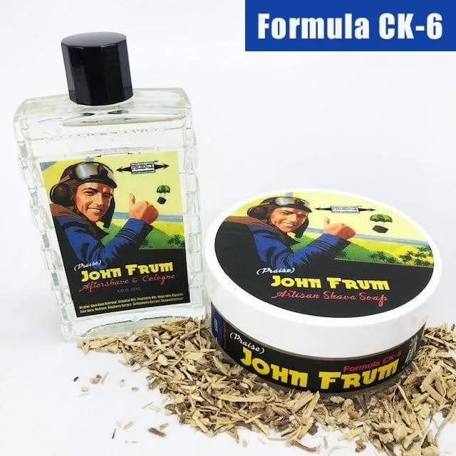 John Frum Epic Artisan Shaving Soap & Aftershave Bundle Deal - Ultra Premium CK-6 Formula