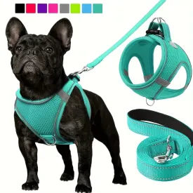Joytale Reflective Dog Harness & Leash Set