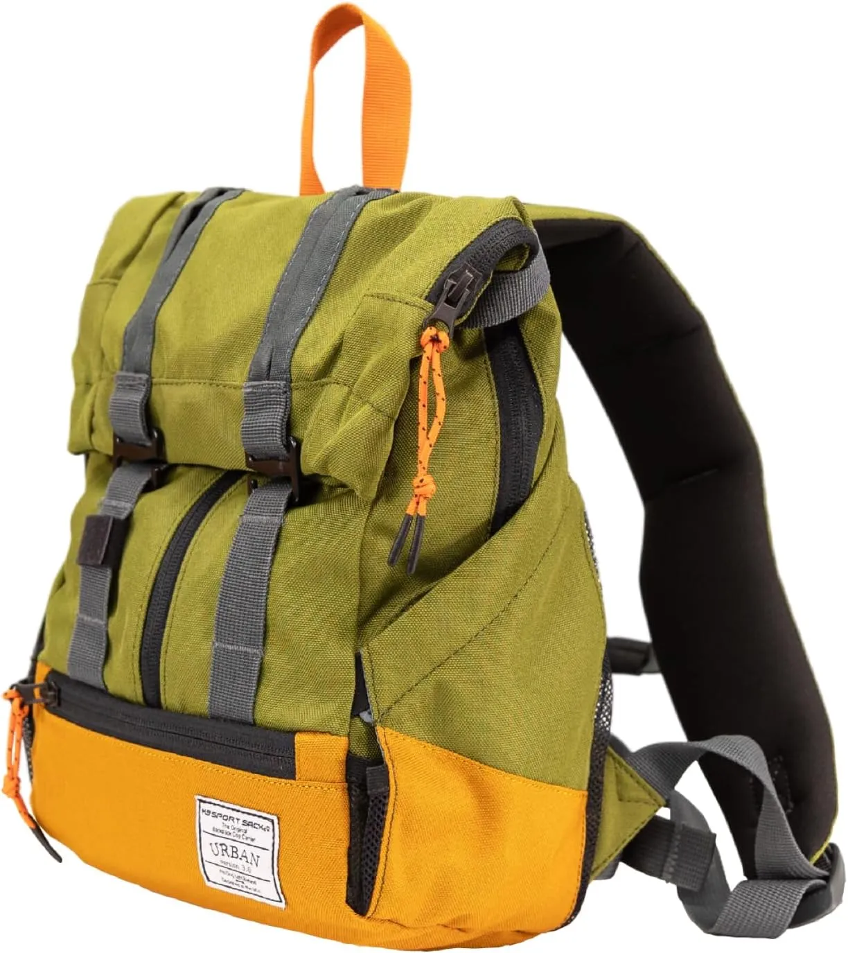 K9 Sport Sack | Dog Carrier Adjustable Backpack (Large, Urban 3 - Leafy)