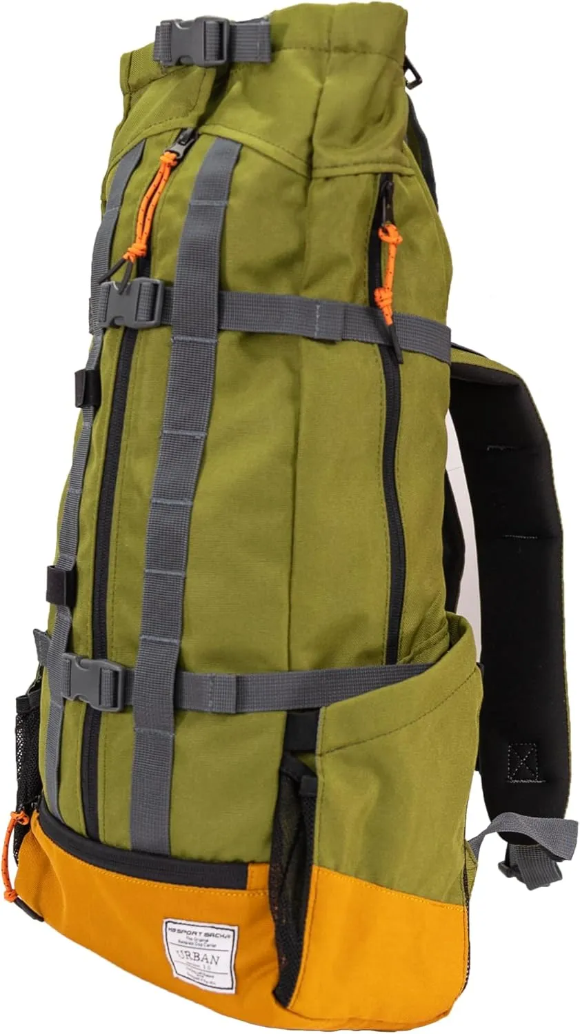 K9 Sport Sack | Dog Carrier Adjustable Backpack (Large, Urban 3 - Leafy)
