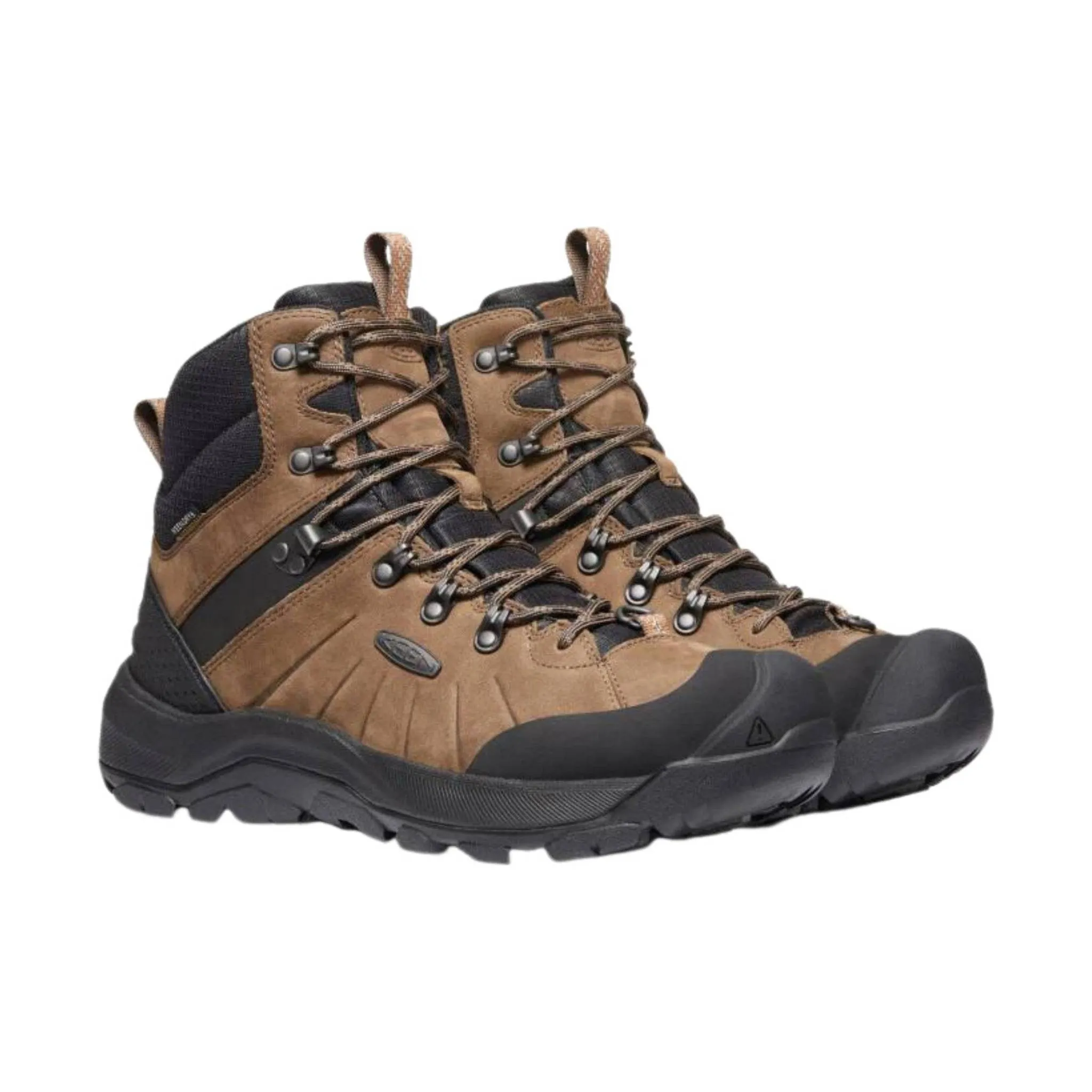 KEEN Men's Revel IV Mid Insulated Polar Boot - Dark Earth/Caramel Cafe