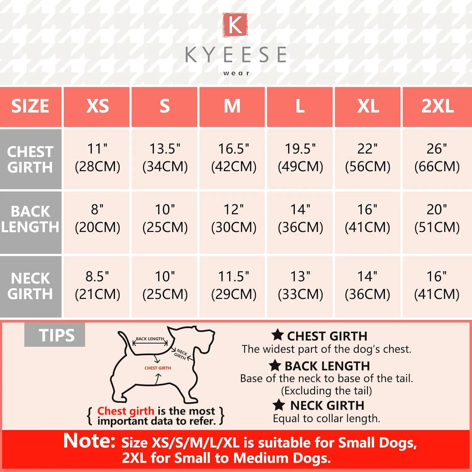 KYEESE Dog Sweater Pullover Winter Coat Turtleneck Knitwear with Golden Yarn for Small Dog, Grey, Medium