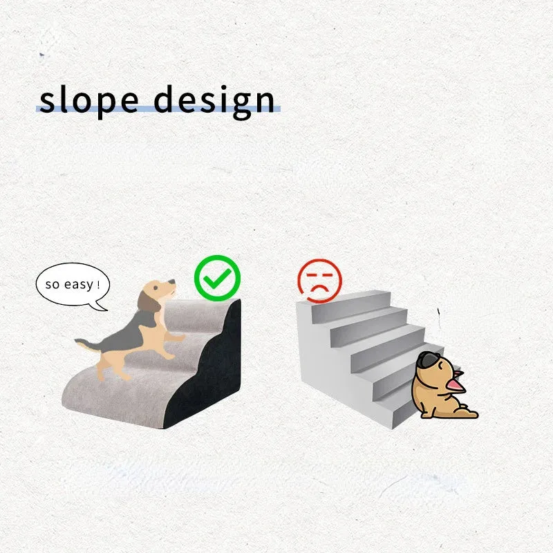 Memory Foam Dog Sofa Stairs