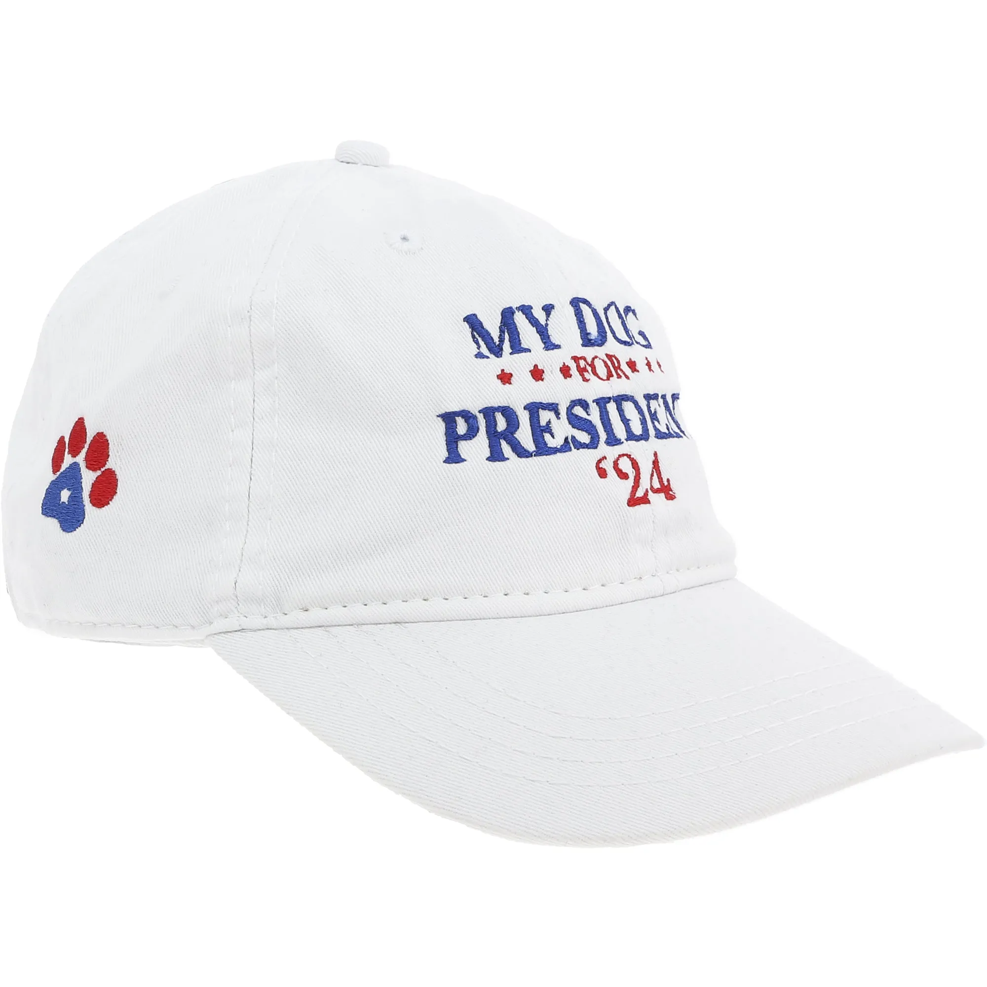 My Dog '24 White Adjustable Hat