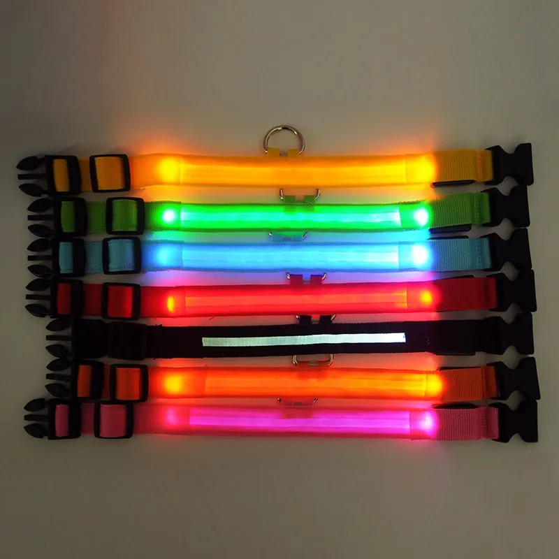 Nylon LED Pet Collar or Pendant
