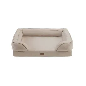 Olliix Bolstered 2-Layer Gel Memory Foam Dog Bed