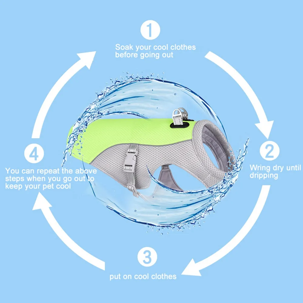Pat and Pet Emporium | Pet Harnesses | Summer Cooling Vest