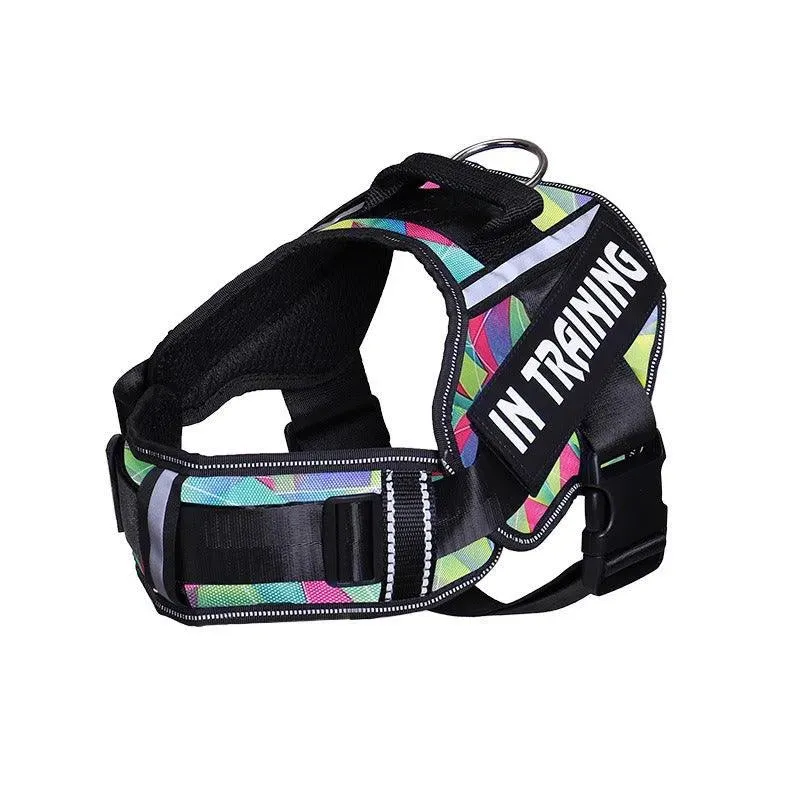 Personalized Reflective Neck Guard Dog Chest Strap
