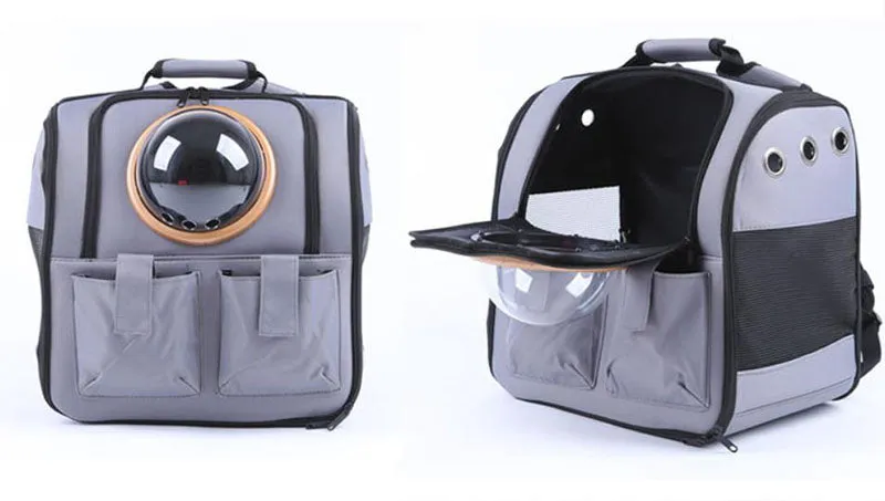 Pet breathable backpack