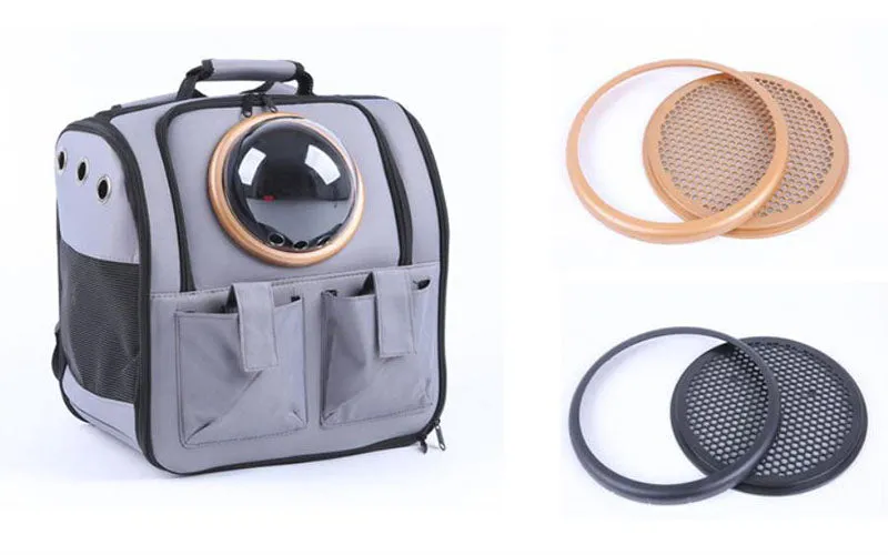 Pet breathable backpack