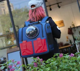 Pet breathable backpack