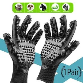 Pet Hair Grooming Gloves