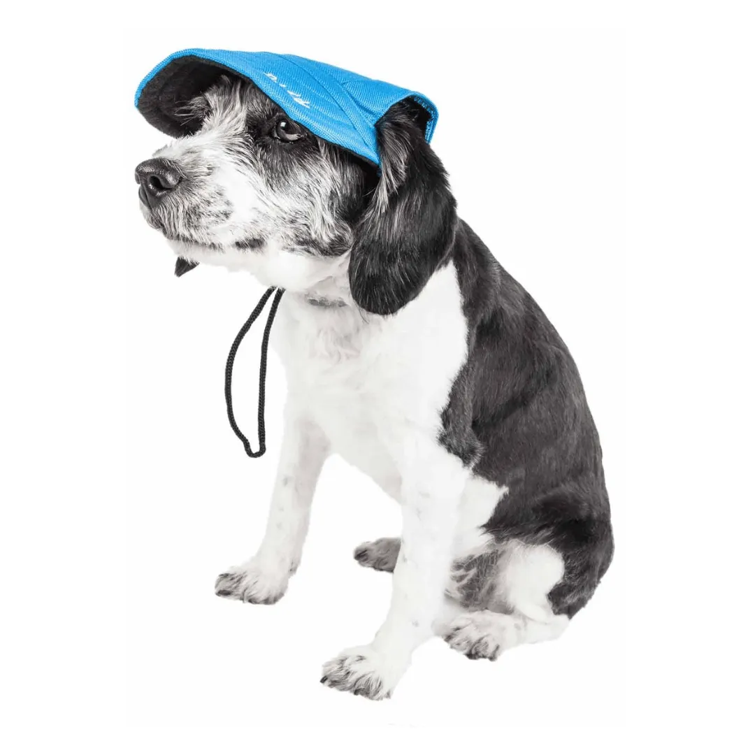 Pet Life 'Cap-Tivating' Uv Protectant Adjustable Dog Hat