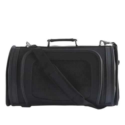 Petote Kelle Bag Airline Approved Dog Carrier - Black