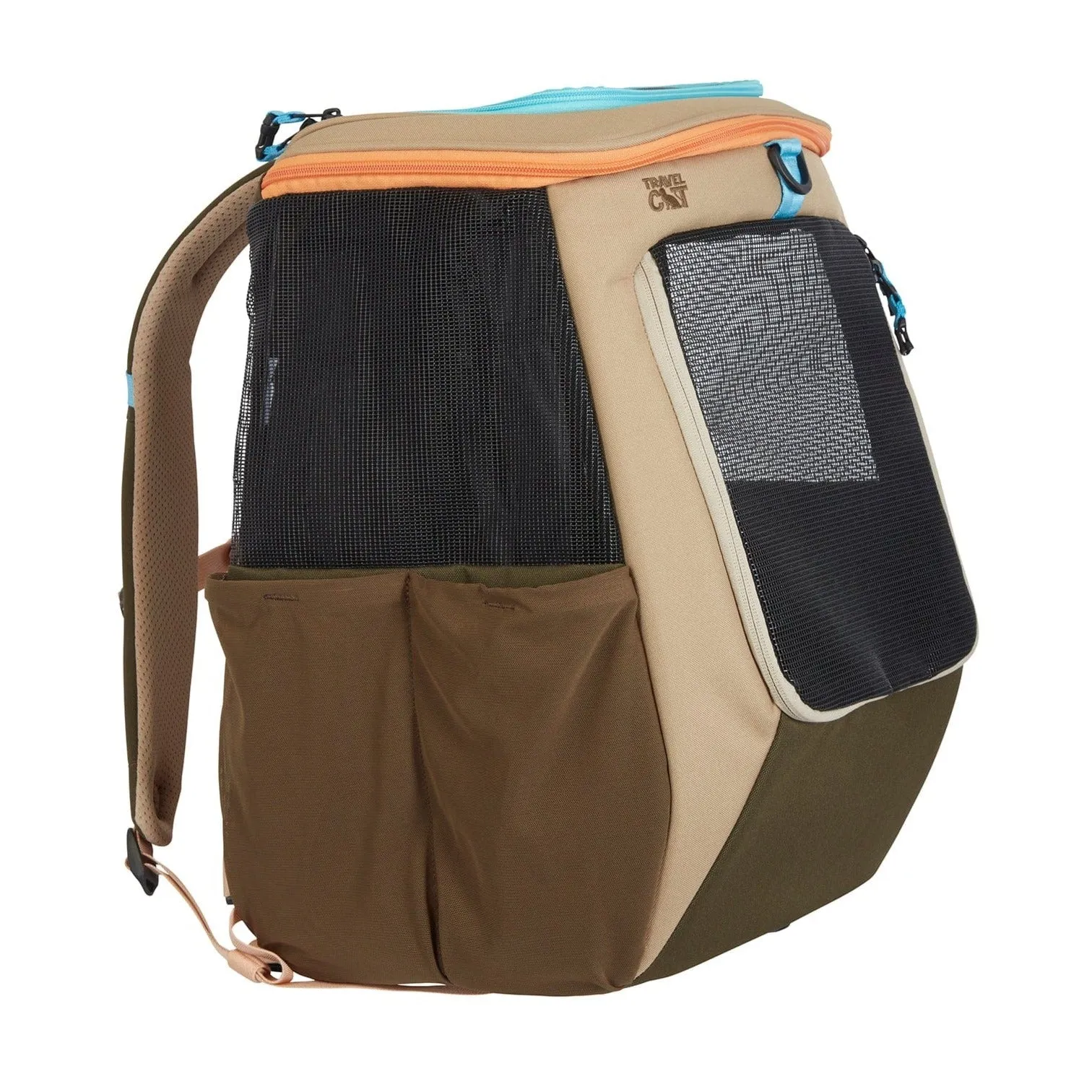 "The Navigator" Earth Convertible Cat Backpack - For Adventurous Cats and Humans