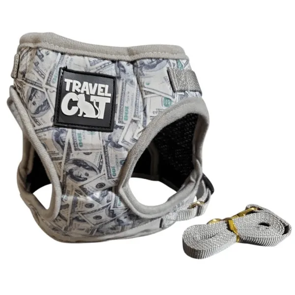 "The True Adventurer" Reflective Cat & Kitten Harness and Leash