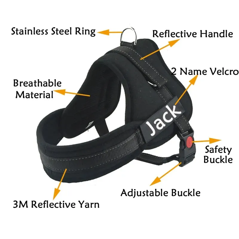 Reflective Harness For Dogs