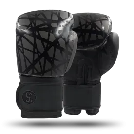 SC BNS Black Training Boxing Gloves