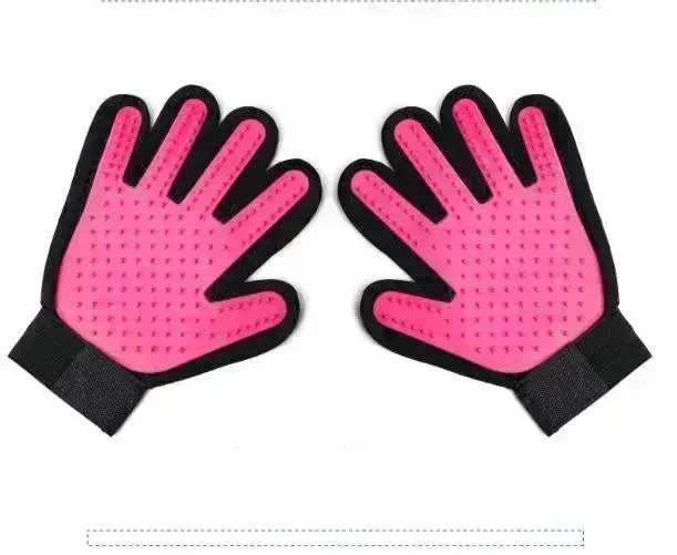 Silicone Pet Hair Removal Glove Comb Pet Grooming Gloves Brush