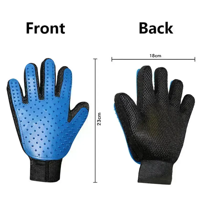Silicone Pet Hair Removal Glove Comb Pet Grooming Gloves Brush