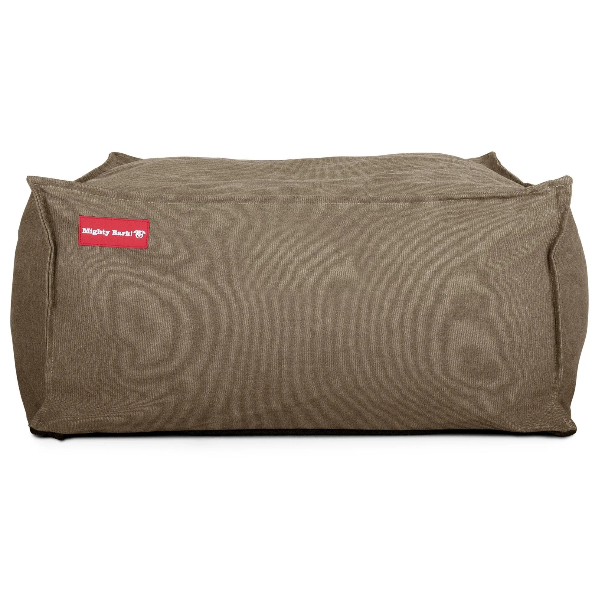 The Crash Pad  - Memory Foam Dog Bed - Stonewashed Denim Earth