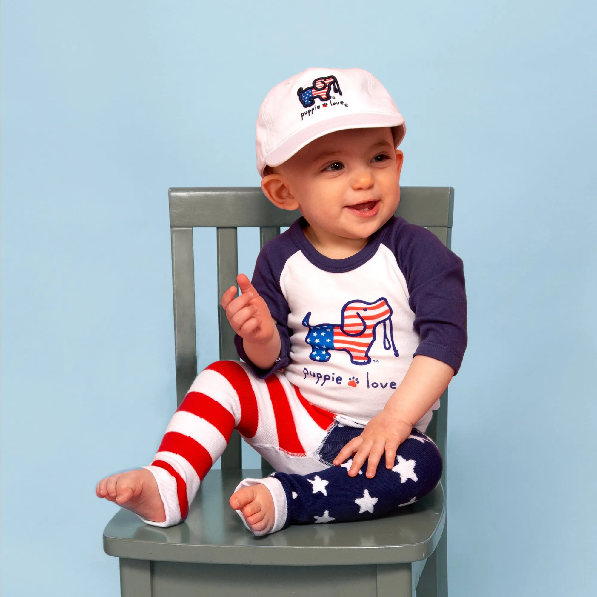 USA 18"-19" Adjustable Baby Hat