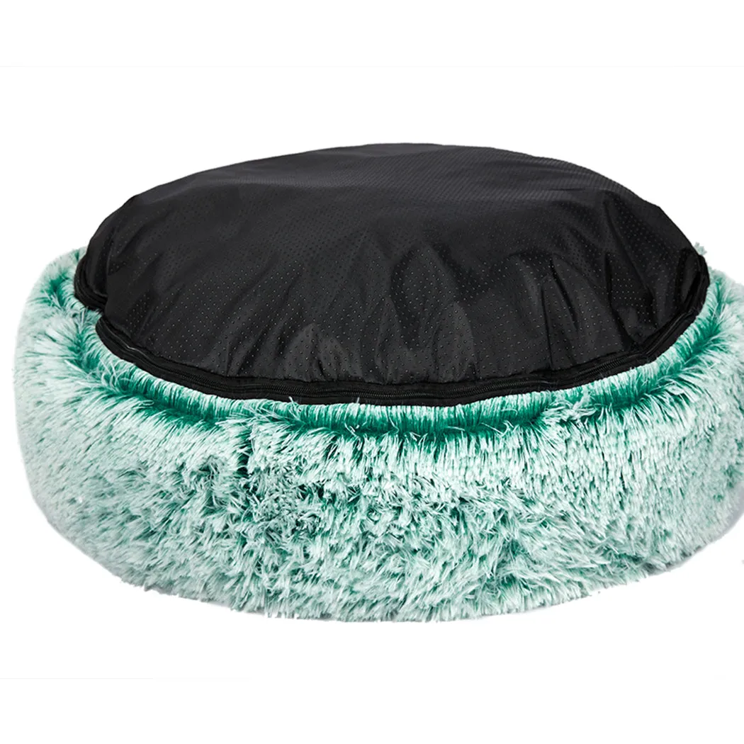 XLarge Cat Beds Pet Donut Nest Calming - Teal