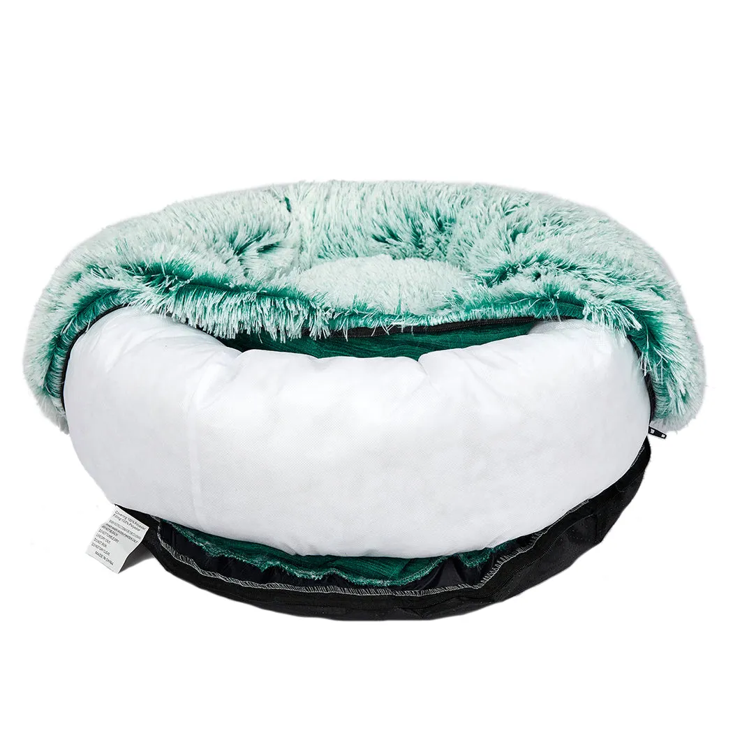 XLarge Cat Beds Pet Donut Nest Calming - Teal