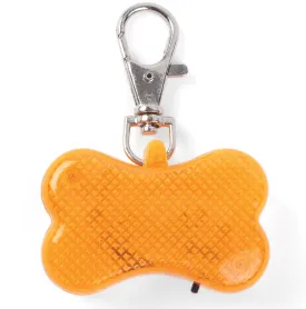 Zoon Flash & Go LED Vis-Tag Bone